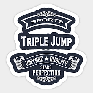 The Triple Jump Sticker